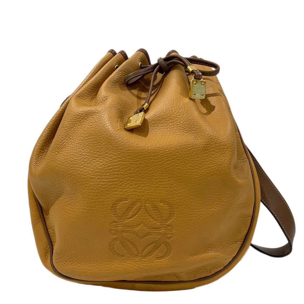 Loewe Shoulder Drawstring Bag Anagram - Picture 2 of 15